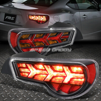 Для 13-21 Toyota 86 FR-S BRZ светодиодные задние фонари со стрелкой Sequentail в сборе