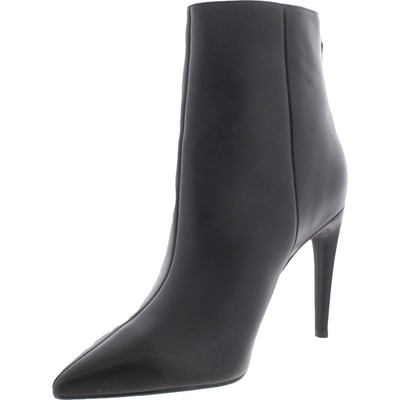 Steve Madden Womens Halena Black Ankle Boots Shoes 6 Medium (B,M) BHFO 9805