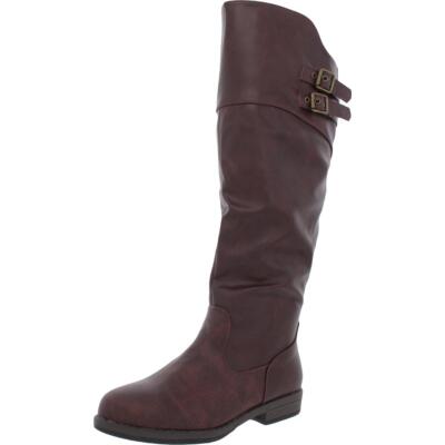 

Женские сапоги до колена Journee Collection Tori Brown 9 Medium (B,M) BHFO 0185, Коричневый