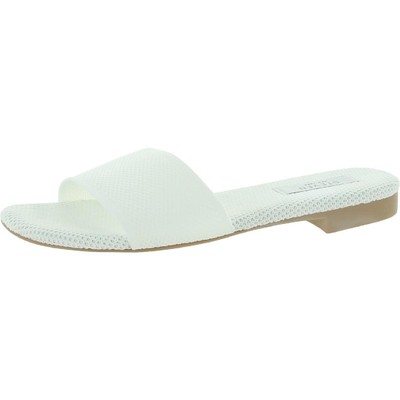 

Женские белые сандалии на плоской подошве Steven New York Saffira 8.5 Medium (B,M) BHFO 8795, Белый