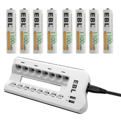 8x AAA 1100mA Batteries +   Charger #2