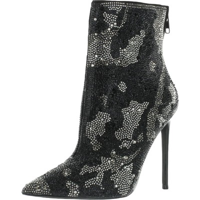 

Женские кожаные ботильоны Steve Madden Viala с острым носком на каблуке BHFO 6080, Viala