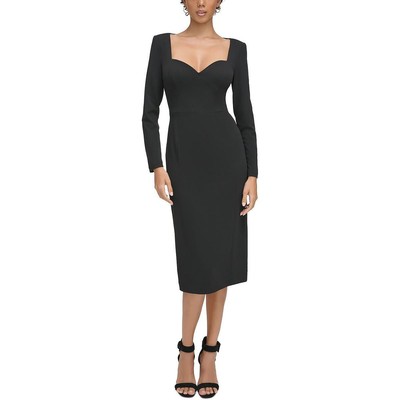 Женское облегающее платье-футляр Calvin Klein с вырезом сердечком для свидания и ночи, BHFO 4078