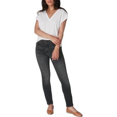 

Lola Jeans Женские выцветшие прямые джинсы с высокой посадкой Kate, Black ember, Kate