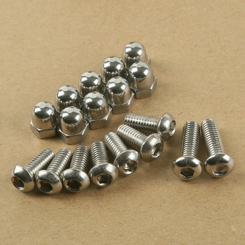 Windscreen Windshield Mounting Bracket Kit For Harley Fatboy Heritage