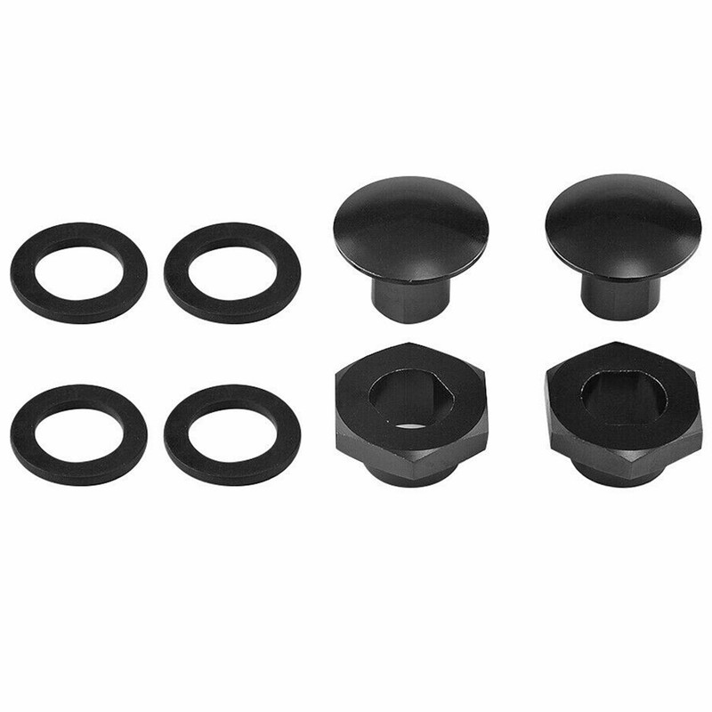 Rear Glass Strut Hardware Kit Black For Civic 3Door EG EG6 Hatchback 1992-1995