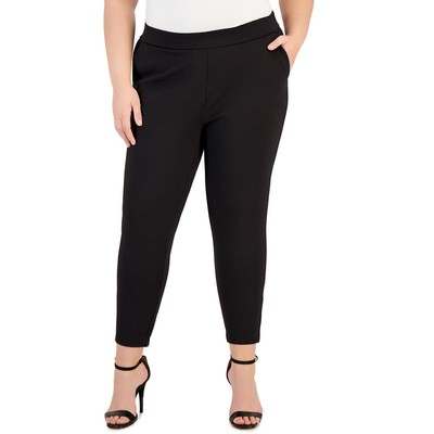 Calvin Klein Womens Stretch Office Trousers Dress Pants Plus BHFO 1651
