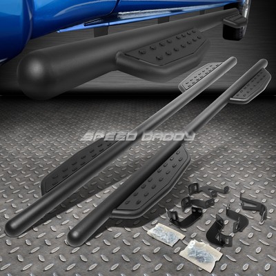 ДЛЯ 05-20 TOYOTA TACOMA CREW CAB 3 МАТОВО-ЧЕРНАЯ БОКОВАЯ ПОДНОЖКА NERF RUNNING BOARD