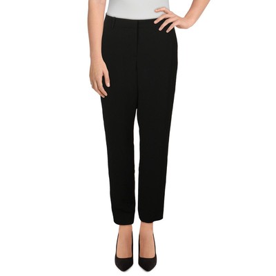 Женские брюки Clinton Lafayette 148 New York черного цвета с орнаментом на щиколотках 4 BHFO 5752