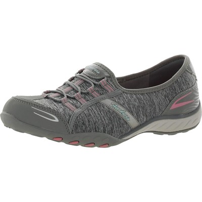 

Женские слипоны Skechers Breathe-Easy — Good Life, ширина 8 (C,D,W) 8392, Gray/pink, Breathe-Easy - Good Life