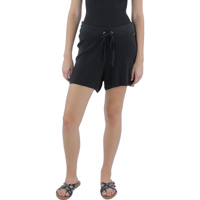Женские повседневные шорты Calvin Klein Jeans из черного трикотажа в рубчик, M BHFO 2143