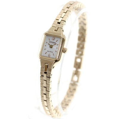 Pre-owned Citizen Eg2043-57a Watch Kii: Eco Drive Solar Ladies Accessory Bracelet