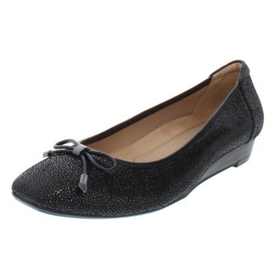 Женские туфли Naturalizer Dove из черной кожи на плоской подошве 6 средних размеров (B,M) BHFO 7866