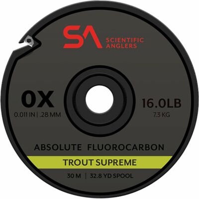Scientific Anglers 30-метровая поводковая палочка Absolute из флюорокарбона для форели Supreme