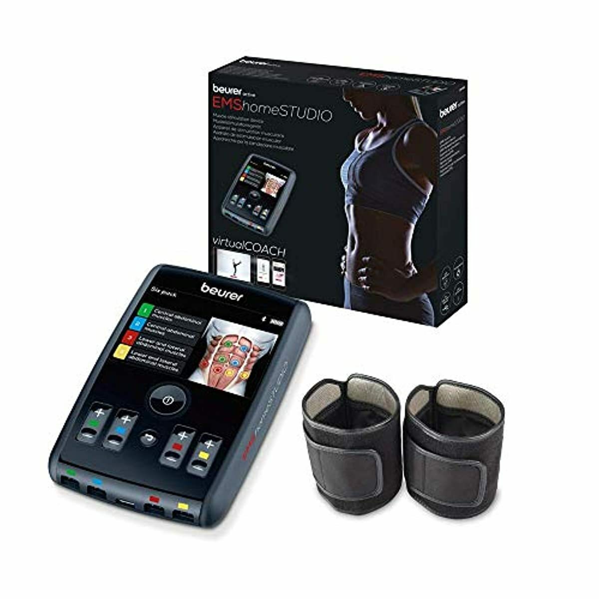 Beurer EMS homeSTUDIO Muskelstimulationsgerät, High End EMS Trainingsgerät fü