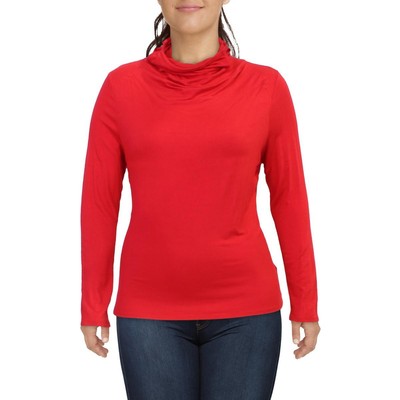 Женская красная футболка-водолазка Inner Beauty с высоким воротом, XL BHFO 9534