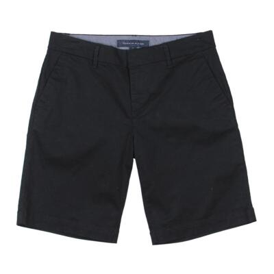 

Женские однотонные повседневные шорты-бермуды Tommy Hilfiger Hollywood Black  BHFO 5227, Черный