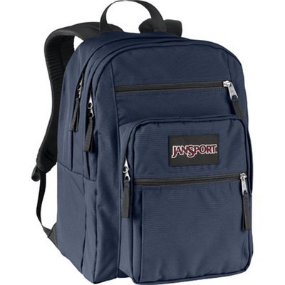 对于出售 JANSPORT BIG STUDENT (NAVY BLUE) BACKPACK 100% AUTHENTIC BRAND NEW w/TAG!!