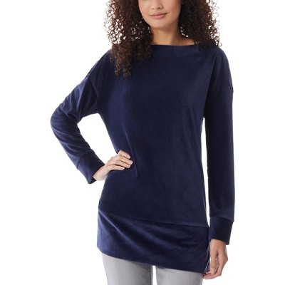 

Женский пуловер на молнии на плечах Jones New York BHFO 8304, Navy