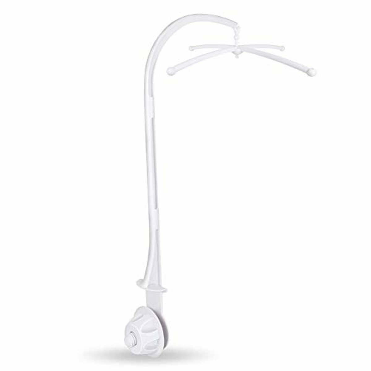 Support De Mobile Bebe Bras Portatif En Blanc Bras Potence Pour Mobile Musical Ebay