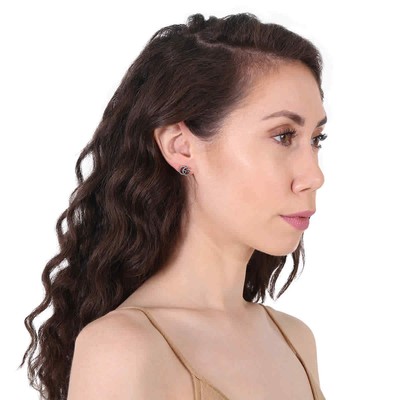 Pre-owned Gucci Double Earrings In Sterling Silver