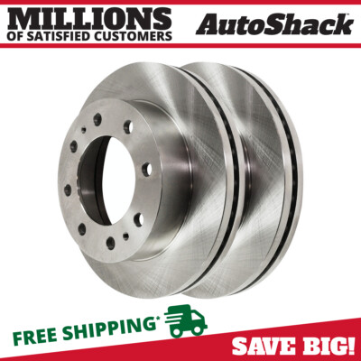 Front Brake Rotors Pair 2 for Chevy Silverado 2500 HD 2003-2022 Express 3500 V8