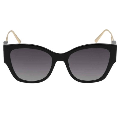 Pre-owned Dior Grey Gradient Butterfly Ladies Sunglasses 30montaigne B2u 12a1 54 In Gray