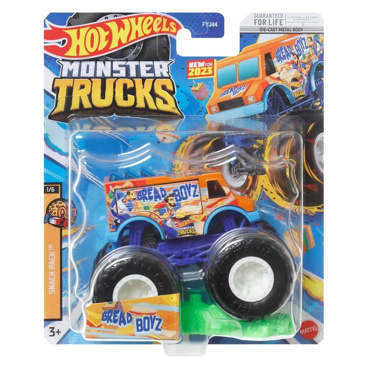 Hotwheels MONSTER TRUCKS 6種3PACK Amazon.com: Hot Wheels Toy Monster Trucks Creature 3-Pack
