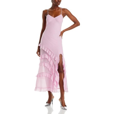 Bardot Womens Cantara Ruffle Tiered Sleeveless Maxi Dress BHFO 4979