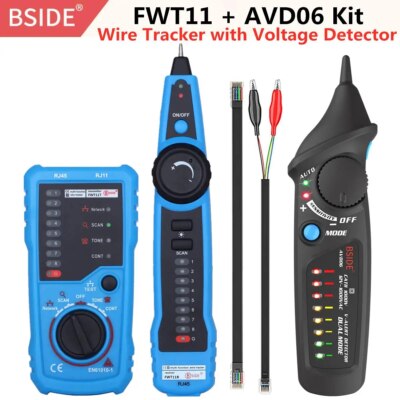 Telephone Wire Tracker Tracer Toner Ethernet Network Cable Tester Line Finder