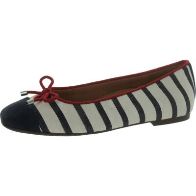 Vionic Womens Klara Leather Slip On Bow Ballet Flats BHFO 3928