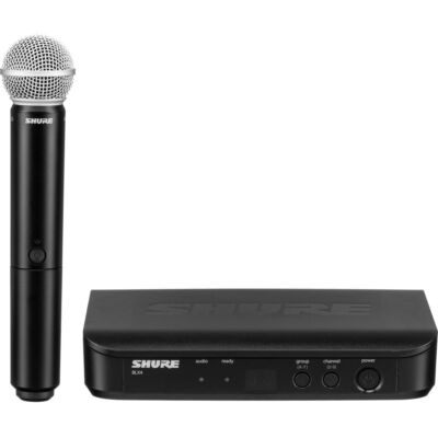 Shure BLX24/PG58 Wireless Vocal System with PG58 Microphone #BLX24/PG58-J11
