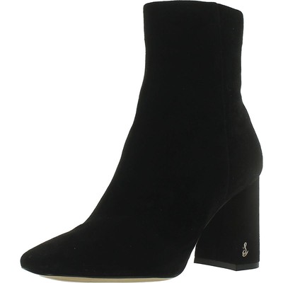 

Женские черные замшевые ботильоны Sam Edelman Codie 6.5 Medium (B,M) BHFO 4416, Black suede