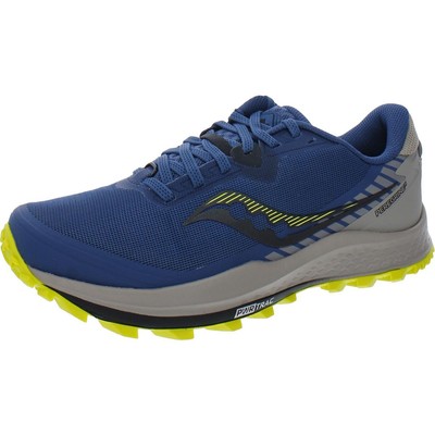 

Мужские кроссовки Saucony Peregrine 11 Mesh для тренажерного зала, кроссовки для бега BHFO 6124, Storm/gravel, Peregrine 11
