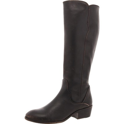 Frye Womens Carson Piping Tall Black Knee-High Boots 9 Medium (B,M) BHFO 6841