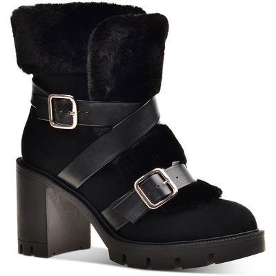 INC Женские зимние ботинки Bemie Black 5.5 Medium (B,M) BHFO 6983