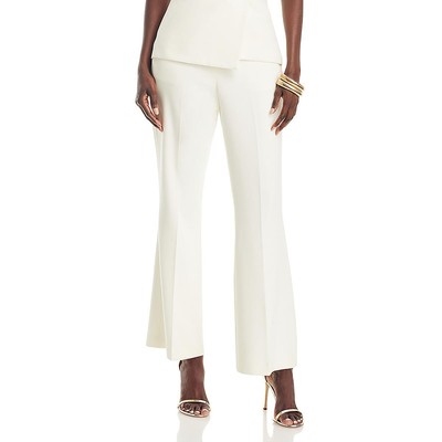 French Connection Womens Whisper Ivory Flared Dress Pants Trousers 8 BHFO 2263