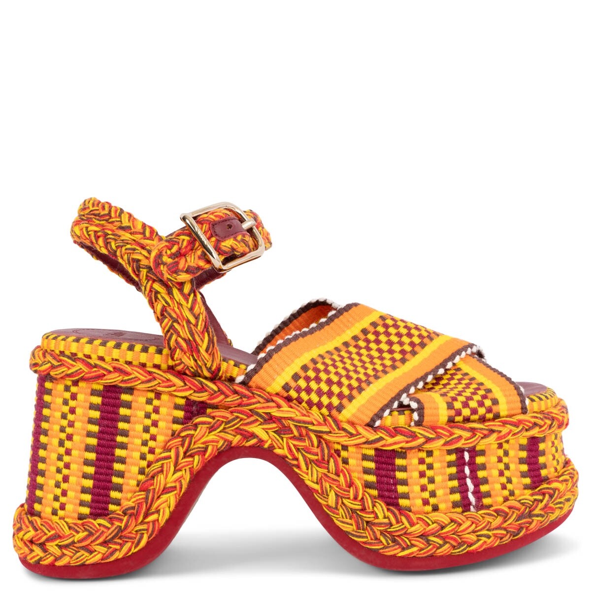 靴 GILL PLATFORM SANDALS YELLO YELLO / BLEACH PLATFORM SANDALS