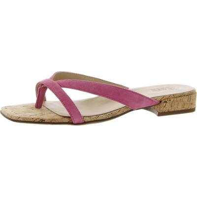 

Naturalizer Женские сандалии Adella из искусственной кожи на плоской подошве с ремешками BHFO 0779, Adella