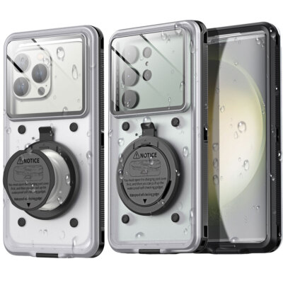 Underwater Diving Waterproof Phone Case Cover For iPhone 16 15 14 13 12 Samsung
