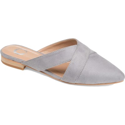

Женские серые лоферы-мулы Journee Collection Giada 10, средние (B,M) BHFO 2185, Grey