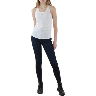 

Женская белая майка Nike Dri-Fit с логотипом  BHFO 0831, Белый