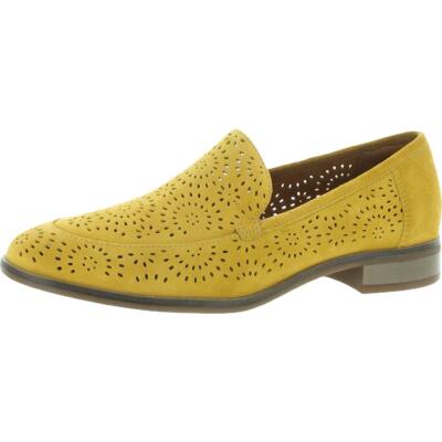 

Женские замшевые слипоны Clarks Trish Calla повседневные лоферы BHFO 1952, Желтый, Trish Calla