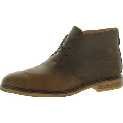 

Мужские коричневые классические ботинки Clarks Clarkdale DBT Chukka 12 Medium (D) BHFO 6843, Beeswax leather