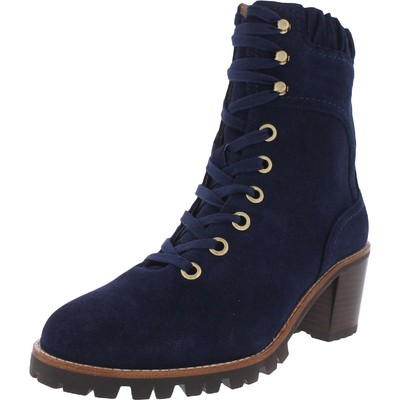 

Женские темно-синие замшевые ботильоны Jack Rogers Harper, размер 8, средний (B,M) BHFO 3938, Midnight navy