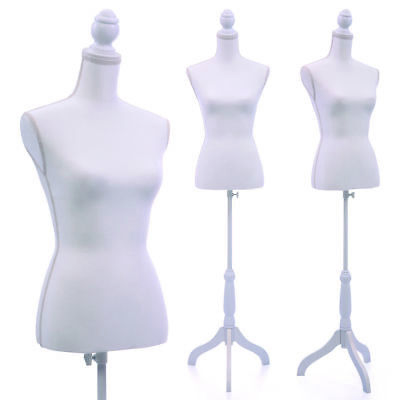 paper mache dress form Velvet Mannequin bust torso dress form and Half Pin-able for tailors or stores jewelry display decorative dummy