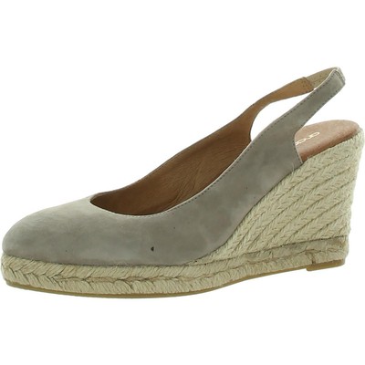 

Женские серо-коричневые кожаные эспадрильи Andre Assous 37 Medium (B,M) BHFO 4018, Taupe, BHFO