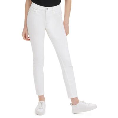 Calvin Klein Jeans Женские белые джинсы-скинни средней посадки 29 BHFO 4982