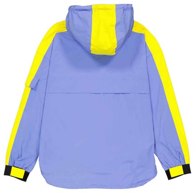 Pre-owned Kenzo Men's Colourblock Windbreaker In Blue
