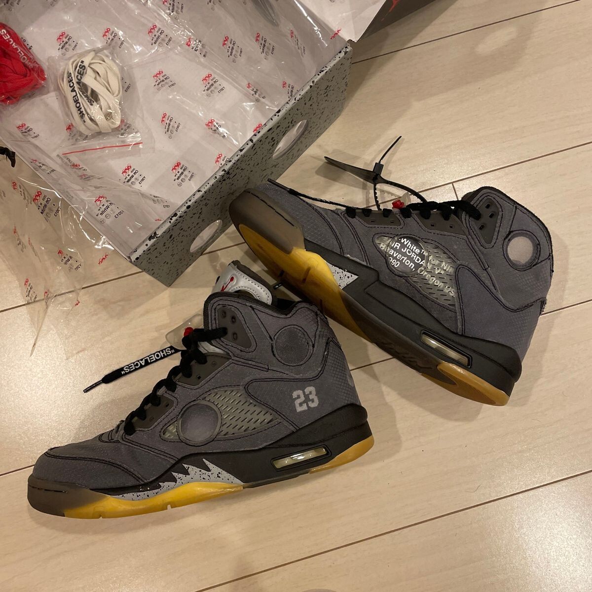 Nike Air Jordan 5 \"What The\"29cm箱無し Nike Air Jordan 5 